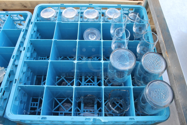 ALL ONE MONEY! Lot of 12 Dish Caddies; 2 w/ Assorted Glasses - Image 3 of 3