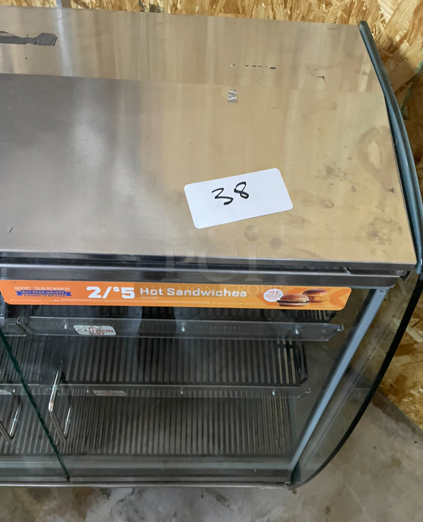 Hot Food Display Case/not tested - Image 2 of 3