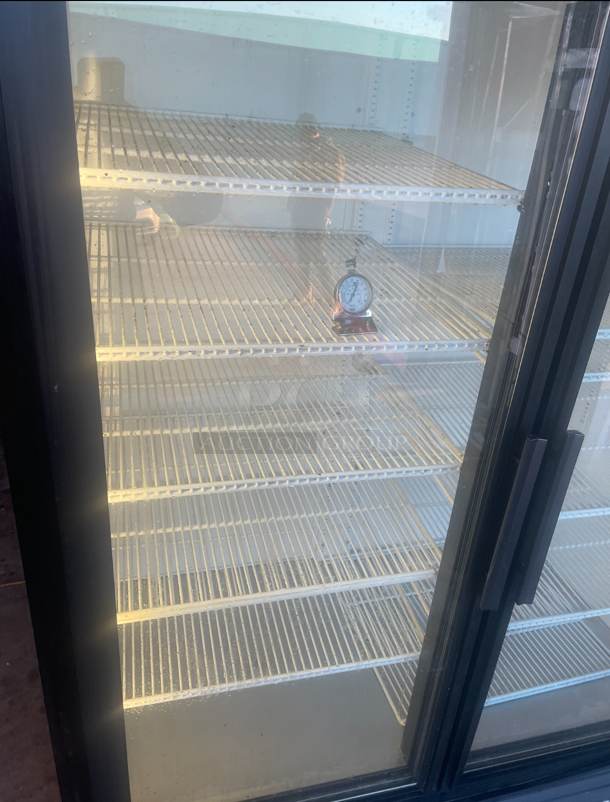 True 2 Glass Door Refrigerator/ Tested and Working Great - Image 2 of 5
