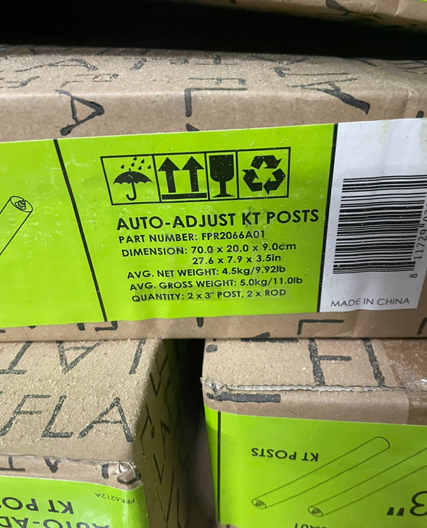 A lot of Auto- Adjust KT Post,Cantilever 28" Pin Leg - Image 4 of 5