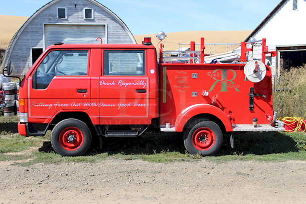 ? 5 ALARM DEAL! Toyota Hiace LY151-PSMAS Firetruck, 3L 2779CC Engine, Working Lights and Sirens. Check Out Our Instagram & Facebook Page For Videos and More Photos - Image 4 of 12