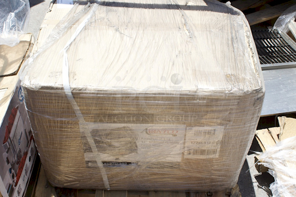BRAND NEW SCRATCH & DENT! Avantco SL312 12" Manual Gravity Feed Meat Slicer - 1/3 hp. Unit has scuffs and scratches.  - Image 2 of 3