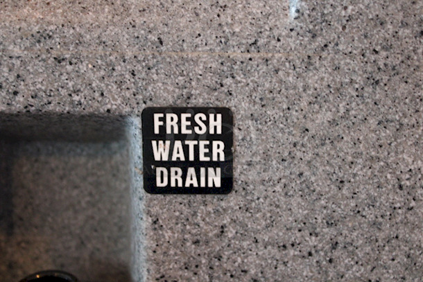 PERFECT! PolyJohn 15.5 Gallon Mobile Sink On  Heavy Duty Casters! 18" x 20" x 62"
Unit Can Accommodate: Fresh Water Tank Capacity: 15.5 gallons, Waste Water Tank Capacity: 19 gallons, Soap Dispenser Capacity: 30 oz., Includes Paper Towel Dispenser.  - Image 9 of 11