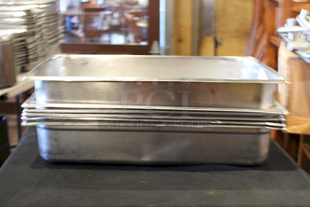BEAUTIFUL!! Vollrath 30045 Super Pan Full Size Steam Pan, Stainless Steel, 4" Deep, Reinforced Corners, Anti-Jamming Design, 20 Gauge, 300 Series Stainless Steel, NSF, Made In USA
21x12-3/4x4
6x Your Bid
 - Image 4 of 4