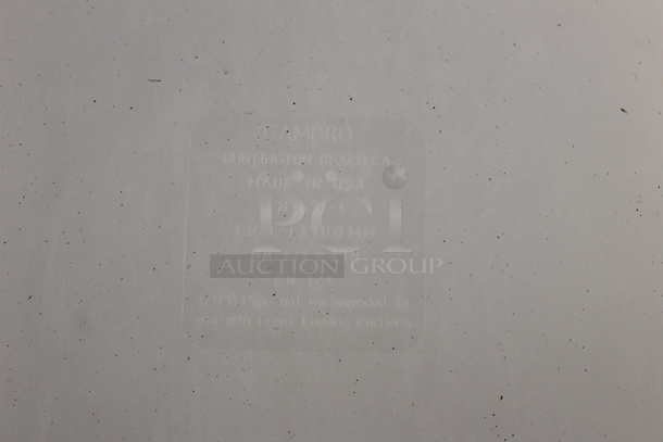 Cambro Full Pan 1/1 x 4". 2x Your Bid. - Image 8 of 9