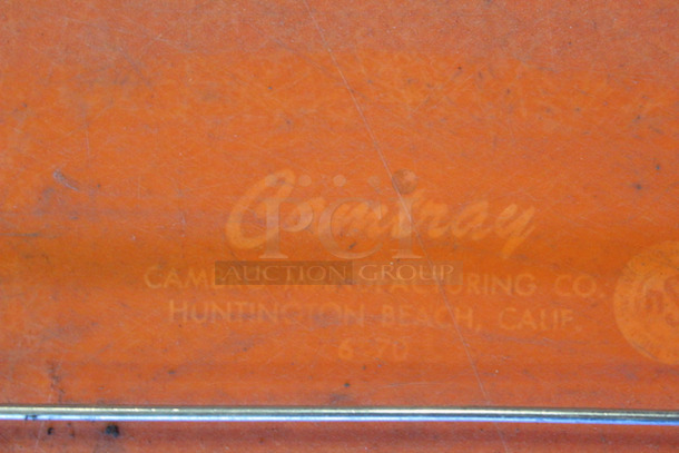 HUGE LOT! Cambro 1826220 Fiberglass Camtray® Cafeteria Tray - 25 3/4"L x 17 4/5"W., 1 Stack of 56 Trays. 56 Times Your Bid.  - Image 6 of 6