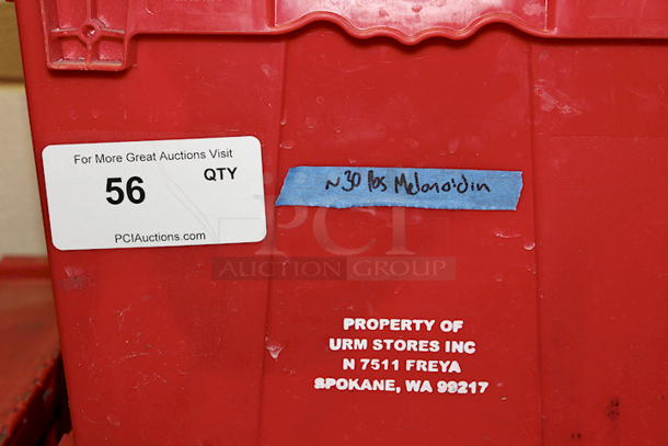 SWEET! Pauls Malt That Miserable Fish - Melanoidin Malt, Approx. 30Lbs In Monoflo DC2115-SP 4 Attached Lid Distribution Container - Image 2 of 3