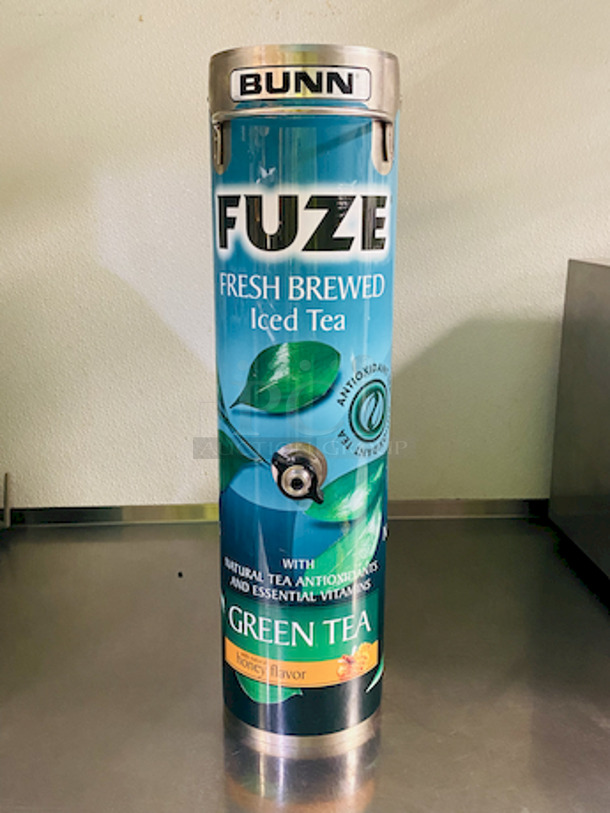 SWEET! Fuze 3-1/2 Gallon Tea Dispenser. 

Missing Lid and spouts. 

2x Your bid.  - Image 6 of 10