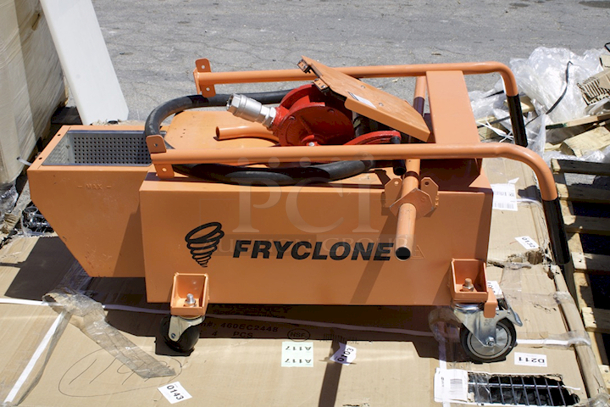 BRAND NEW SCRATCH & DENT! Fryclone 100 lb. Fryer Oil Disposal Unit, Manual.  - Image 8 of 8