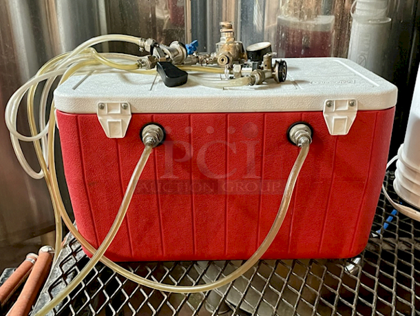Complete 2-Tap Jockey Box With Cold Plate. - Image 4 of 6