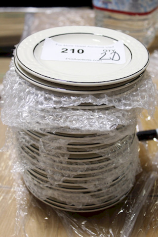 AMAZING! New Sterling China 21 Bread And Butter Dishes, 6-1/4". 20x Your bid