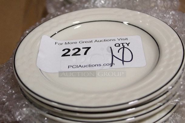 AMAZING! New Sterling China 21 Bread And Butter Dishes, 6-1/4". 10x Your bid - Image 1 of 1