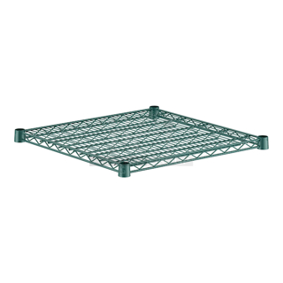 BRAND NEW SCRATCH & DENT! Regency 460EG2424 24" x 24" NSF Green Epoxy Wire Shelf. 4X YOUR BID
