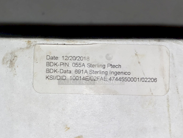 NEW-COMPLETE KIT! Ingenico iCT220 CL v3 Dual Com Credit Card Terminal Machine ICT220-11P2372A. Includes 2 Rolls and Cords - Image 4 of 4