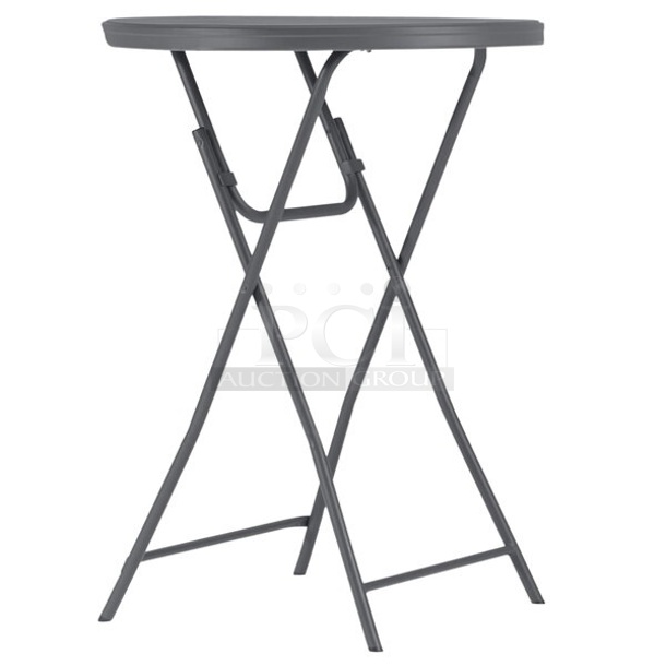 PALLET LOT of 25 BRAND NEW IN BOX! Zown Maxchief Cocktail80 PT017X004 Shark Grey Table. Stock Picture Used as Gallery. 25 Times Your Bid! - Image 1 of 7