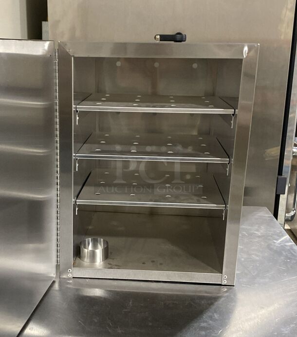 Forbes Industries 6271 Insulated Food Carrier w/ (3) Shelves - Stainless,


