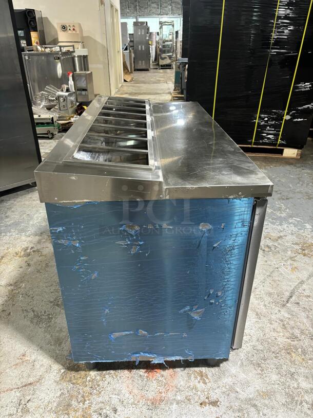 UNIQUE 60 in Commercial Sandwich Prep Table Mega Top Two Door - Image 5 of 5
