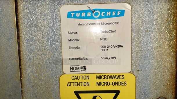 WOW!! Turbochef Countertop Oven, NGCD6,
 - Image 3 of 7