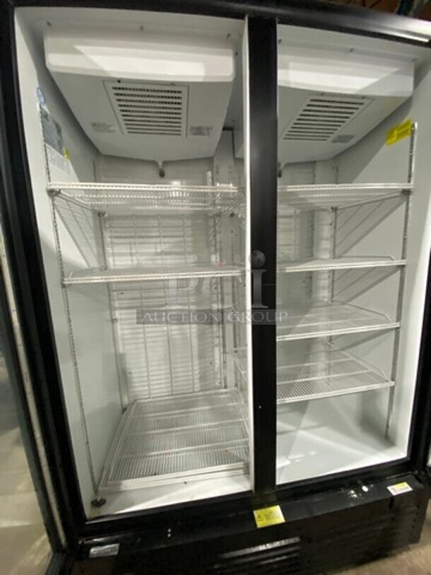 2020 IMBERA 2 Glass Door Reach In Freezer Merchandiser! W/ Poly Coated Racks! Model VFD43 HC Serial F40210800014 115V/60Hz - Image 5 of 8