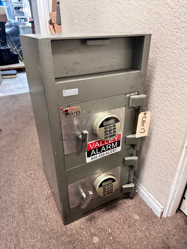 Blue Air BSD2EE Bull Safe Depository Safe Digital Lock System Two Compartment 'No Code' - Image 3 of 8