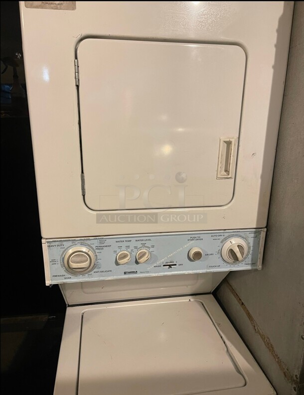 Kenmore Electric Stacked Laundry Center with 3.8-cu ft Washer and 5.9-cu ft Dryer NSF  - Image 4 of 6
