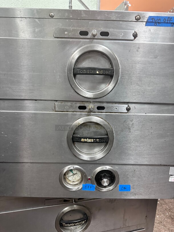 Working Toastmaster 3B84DT09 Two Drawer Hot Food Server Warming Drawer Free Standing 120V - Image 4 of 5