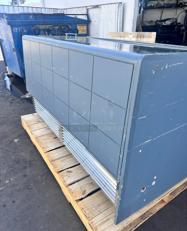 Gelo SCACCO MATTO Ice Cream Showcase 220 Volt Working 72"   - Image 6 of 11