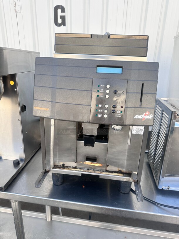 SCHAERER AMBIENTE 15SO Espresso Machine 220 Volt Working Missing Drip Tray - Image 1 of 11