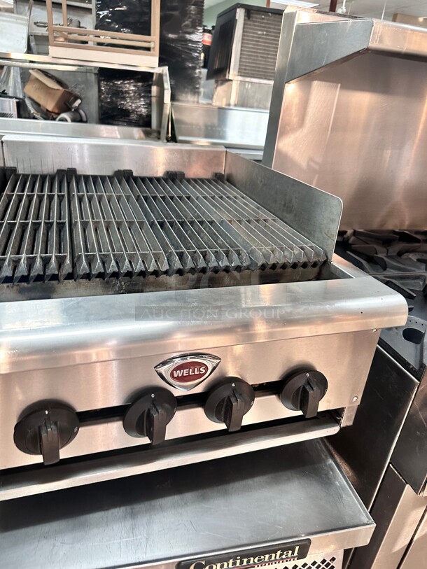 Fully Refurbished Wells Commercial Gas Char Broiler Grill Tested and Working - Image 4 of 6