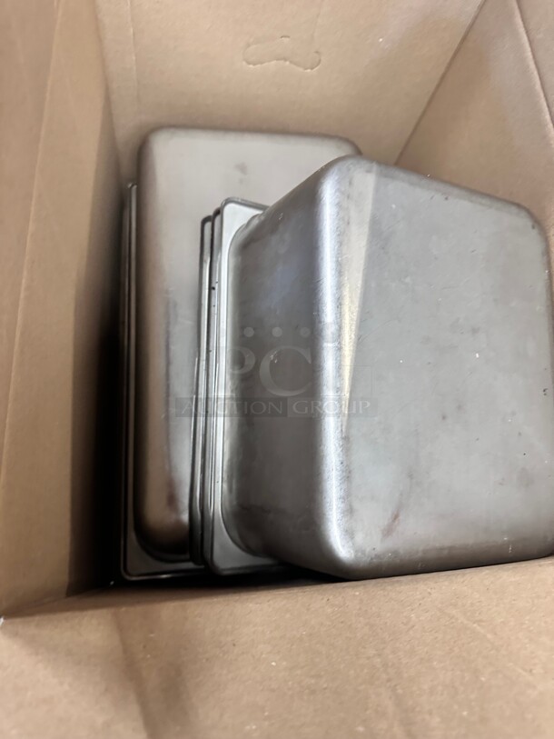One Lot Of Stainless Steel Containers  - Image 1 of 3