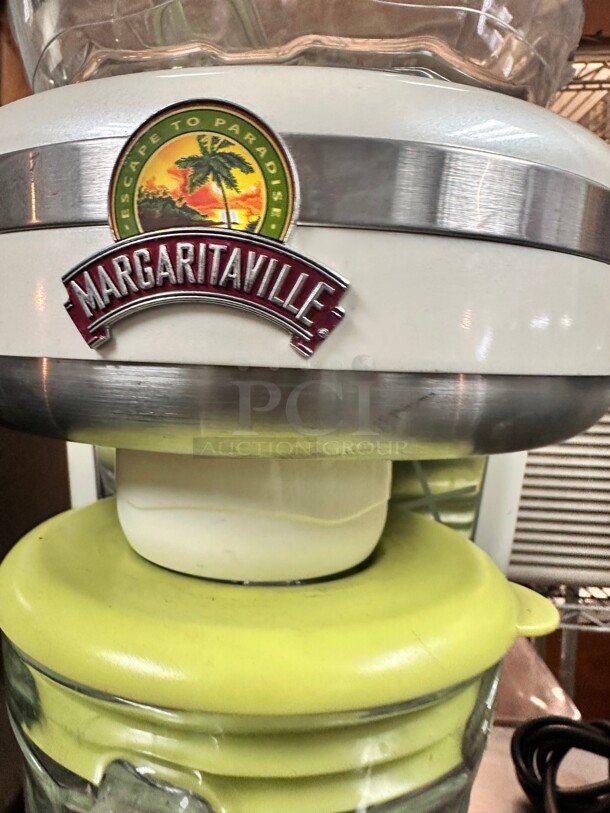 Clean Margaritaville Key West Frozen Concoction Maker with Easy Pour Jar and XL Ice Reservoir, Green 115 Volt Working - Item #1099589