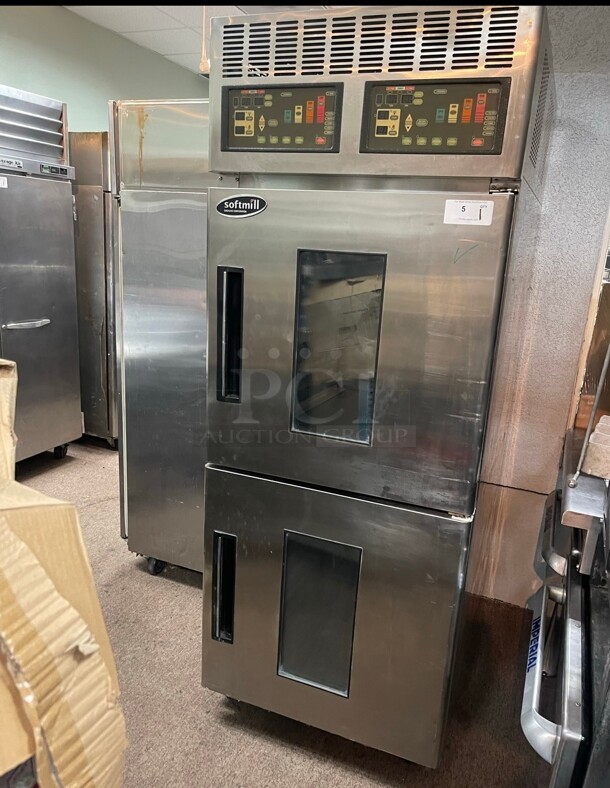 SOFTMILL SMDG-1040S DOUGH CONDITIONER 40 TRAYS 2 DOOR Proofer 220 Volt  - Image 2 of 10