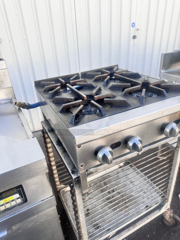 Jade Range JHP-624_NAT Hotplate Countertop Gas 24" Working - Image 7 of 7