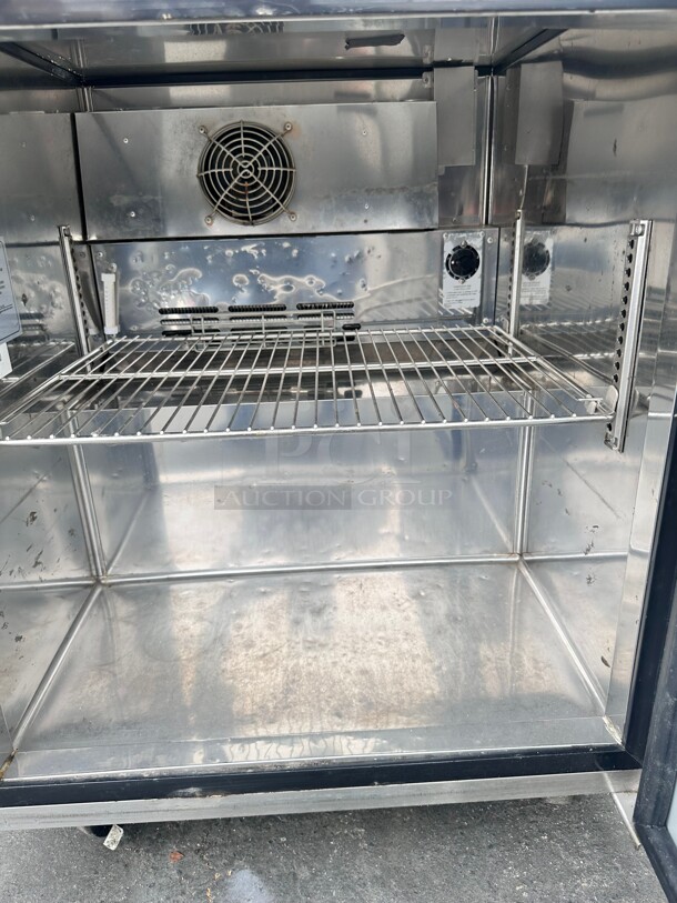Late Model Turbo Air TUF-28SD 27 inch  W Undercounter Freezer w/ (1) Section & (1) Door, Left Hinged Door, 115v Working - Image 5 of 7