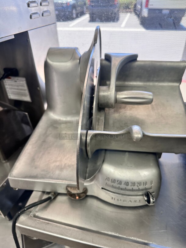 Hobart Commercial Meat Cheese Slicer 115 Volt Working - Image 1 of 6