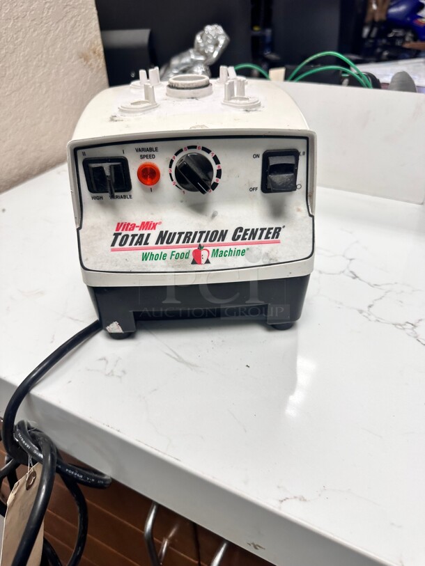 Vitamix Vita-Mix Super 5000 Nutrition Center Blender Motor Base Only VM0103 115 Volt Tested and Working - Image 2 of 6