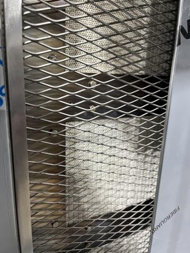 NEW NEVER USED! LATE MODEL 2022 INOKSAN Natural Gas Powered 4 Burner Gyro Doner Kebab Machine! Model PDG104MN Serial 420000032432!  - Image 10 of 10