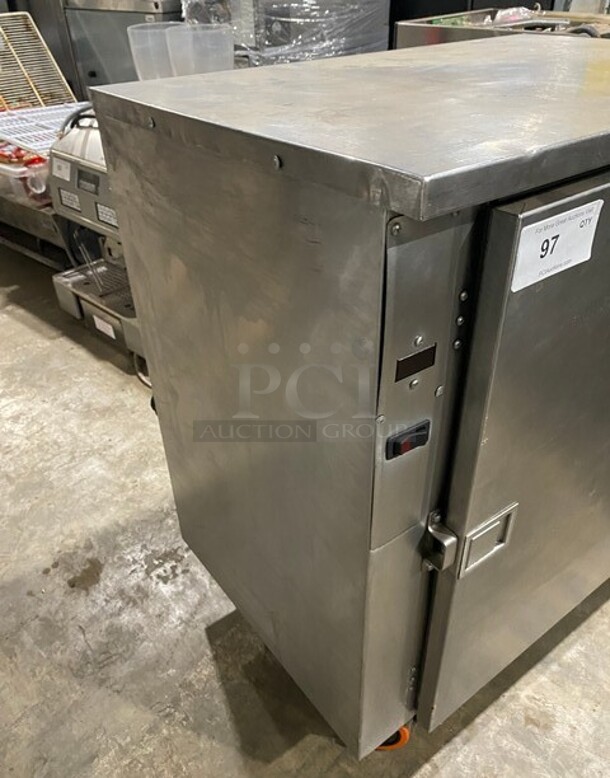 FWE Commercial Countertop Food Warming/Holding Cabinet! All Stainless Steel! On Casters! Model: HLCSL18268CH SN: 092440201 120V  - Image 2 of 9