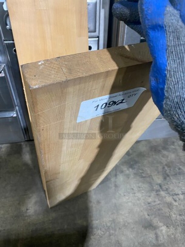 NEVER USED! Butcher Block Cutting Boards! 2x Your Bid - Image 3 of 3