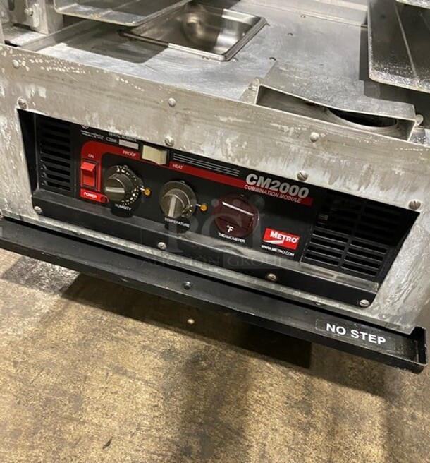Metro Metal Commercial Single Door Warming Holding Cabinet on Commercial Casters! C175-HM2000 120V, 1PH 120V 1PH - Image 6 of 8