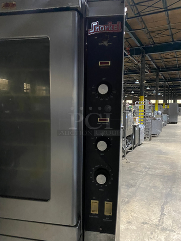 Vulcan Commercial Natural Gas Powered Double Deck Convection Oven! With View Through Doors! Metal Oven Racks! All Stainless Steel! On Casters! 2x Your Bid Makes One Unit! Model: SG1010B SN: 48043916 - Image 7 of 9