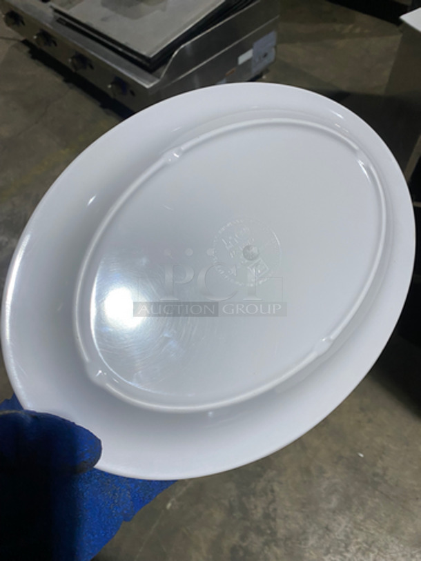 Thunder Group White Oval Serving Plates! 10x Your Bid! - Image 3 of 4