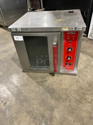 Vulcan Commercial Electric Powered Convection Oven! With View Through Door! All Stainless Steel!