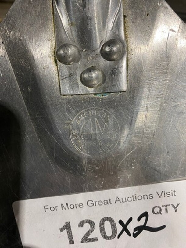 Assorted Size Pizza Paddle! Stainless Steel With Wooden Handle! 2x Your Bid! - Image 5 of 7