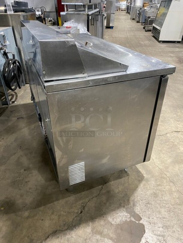 True Commercial Refrigerated Sandwich Prep Table! With 2 Door Underneath Storage Space! All Stainless Steel! On Legs! Model: TSSU6012 SN: 13478439 115V 60HZ 1 Phase - Image 3 of 9