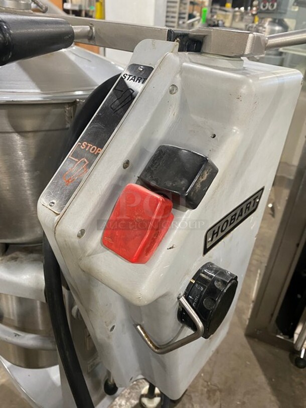 Hobart Commercial Heavy Duty HCM Cutter/Mixer/Mincer! All Stainless Steel! On Legs! Model: HCM300 SN: 311011958 200V 60HZ 3 Phase - Image 7 of 9