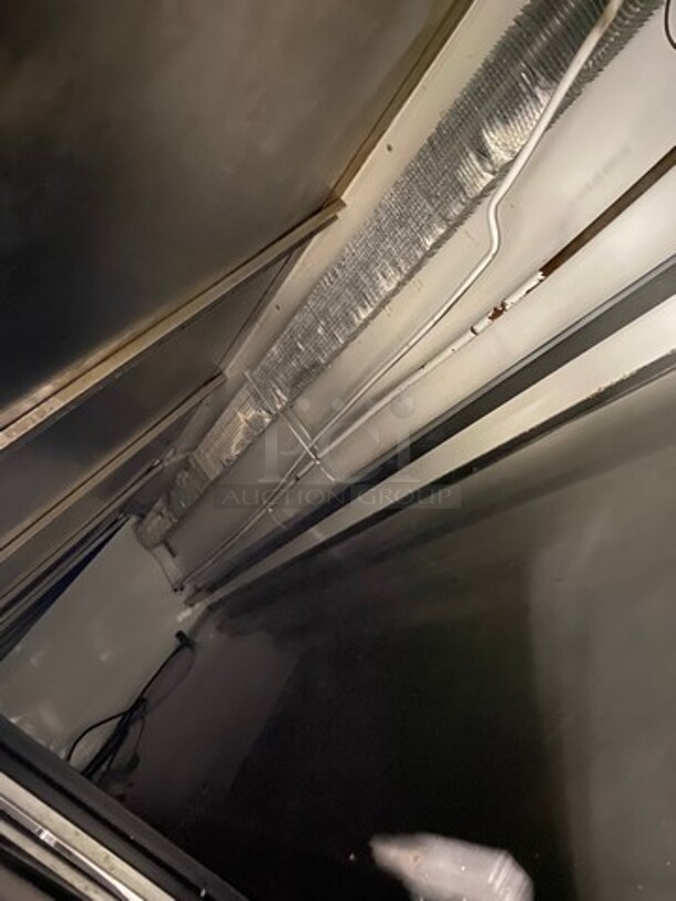 NICE! Custom Cool Commercial Refrigerated Bakery/ Deli Display Case Merchandiser! With Curved Front Glass! With Rear Access Doors! Stainless Steel Body! Model: CGD10SC SN: K0607803 115V 60HZ 1 Phase - Image 7 of 10