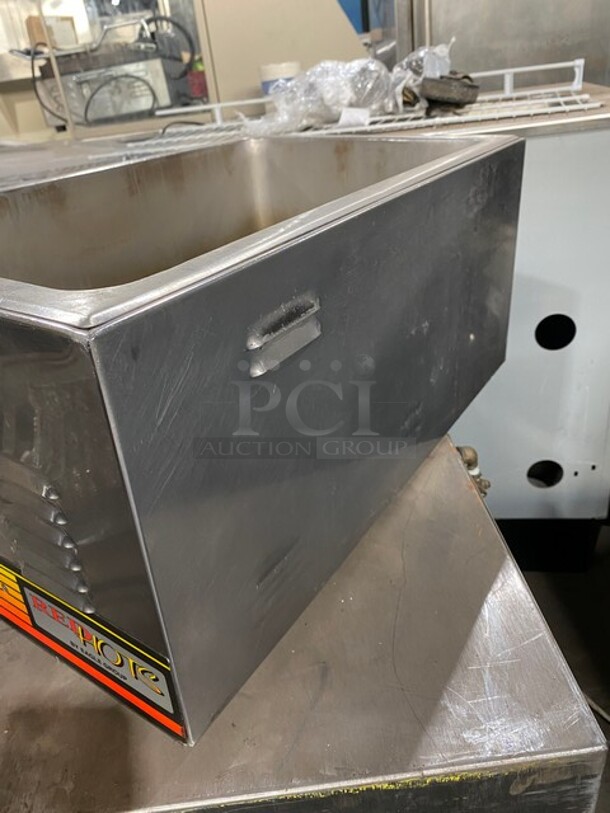 Eagle Commercial Countertop Single Well Food Warmer! Red Hots Series! All Stainless Steel! - Image 3 of 7