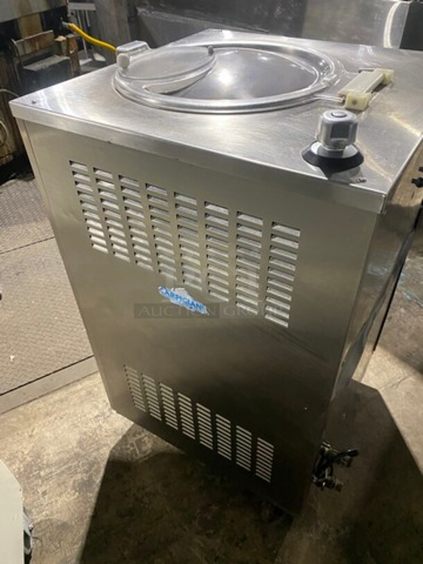 FAB! Carpigiani Commercial Floor Style Gelato Cream Cooker/Pasteurizer! All Stainless Steel! Model PASTOCREMA 55 Serial 387735! 220V 3 Phase! On Casters! - Image 4 of 10