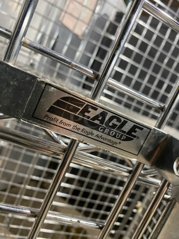 Eagle Mobile Chrome Security Cage! On Casters! - Image 7 of 7